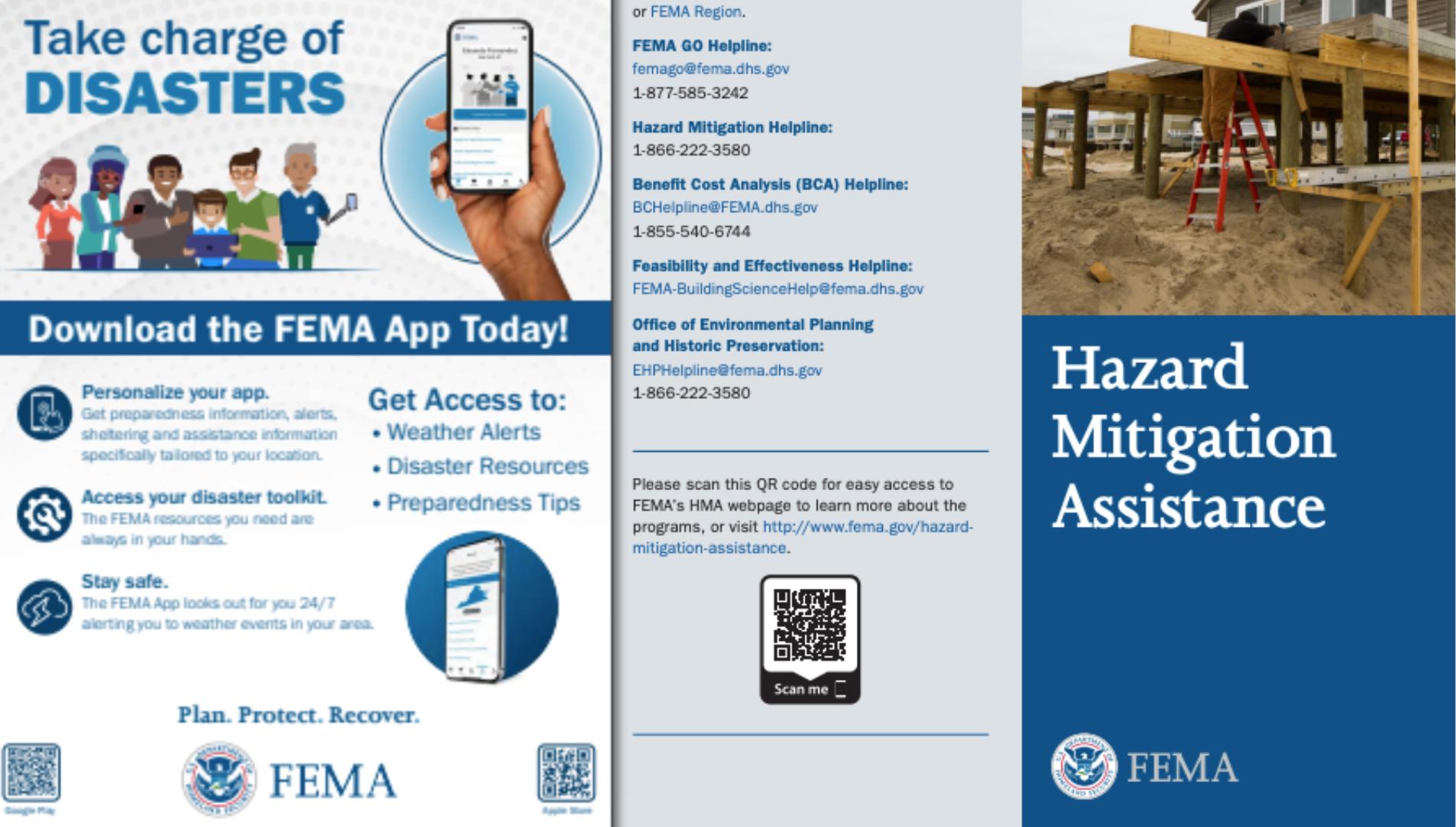 Fema Flyers with QR Codes